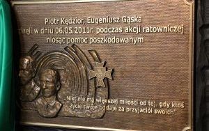 Tablica pamiątkowa obecnie w OSRG w Wodzisławiu Śląskim; foto. R. Wnorowski CSRG